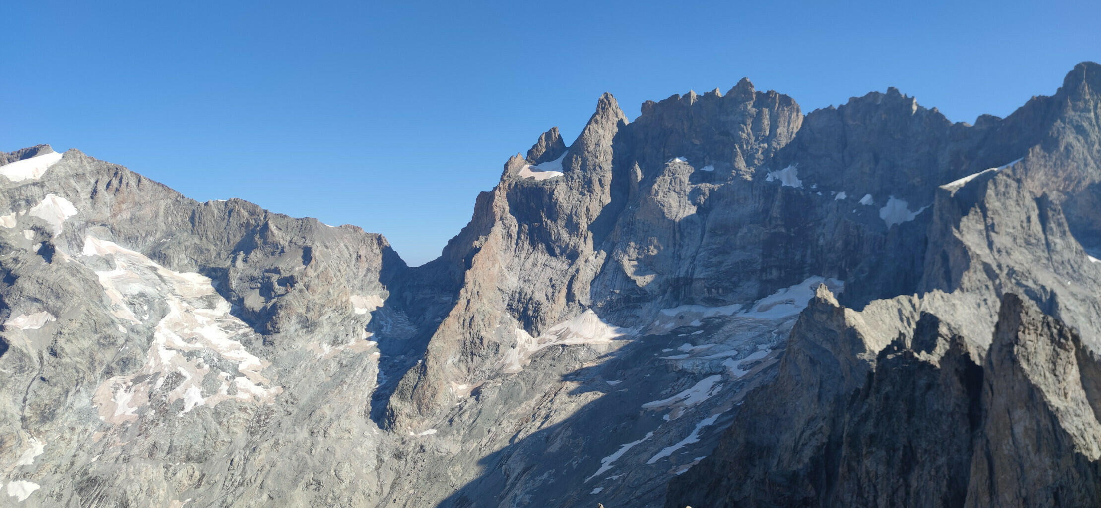 La face sud de la Meije